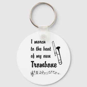 Porte-clés Marche au feu : Trombone