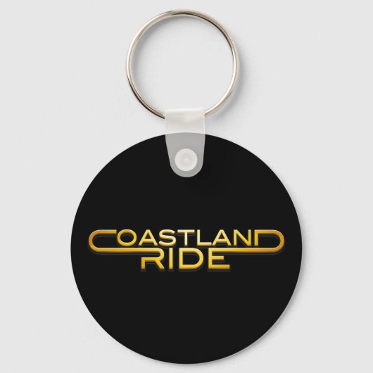 Porte-clés Marche Coastland - Nom logo (Recto)
