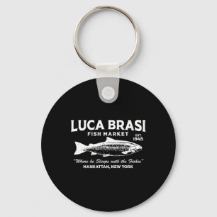 Porte-clés Marché de poissons Luca Brasi Le Parrain Établis e