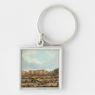 Porte-clés Marché de Smithfield, gravé par R.G. Reeve