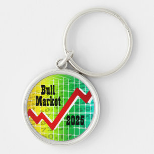 Porte-clés Marché haussier 2025