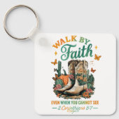 Porte-clés Marche Par La Foi... (Recto)