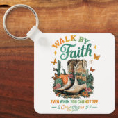 Porte-clés Marche Par La Foi... (Recto)