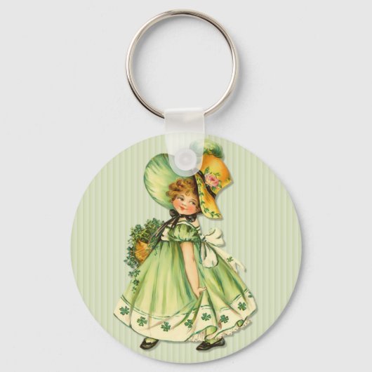 Porte-clés Marche Shamrock irlandaise (Recto)