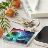 Porte-clés Marcheurs à sommeil Porte - clé acrylique anonyme (Devant Droit)