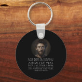 Porte-clés Marcus Aurelius Stoicism - Philosophie stoïque rom (Recto)