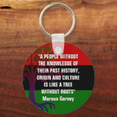 Porte-clés Marcus Garvey TREE SANS RACINE (Recto)