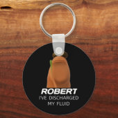 Porte-clés Marcus Le Ver Robert J'ai Déchargé Mon Fluide Ga (Recto)