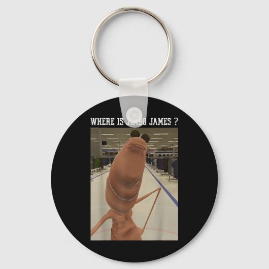Porte-clés Marcus The Worm Where Is Jimbo James Meme (Recto)
