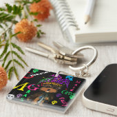 Porte-clés Mardi GRAS (Devant Droit)