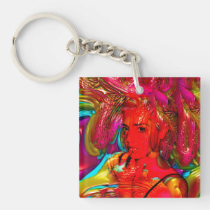 Porte-clés Mardi Gras