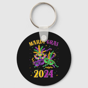 Porte-clés Mardi Gras 2024 Tee Carnival Mardi Gras 2024 Men W