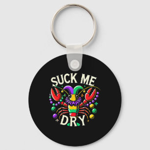 Porte-clés Mardi Gras Adulte Humeur Crawfish Mard inapproprié