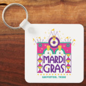 Porte-clés Mardi Gras Arch, Galveston, Texas (Recto)