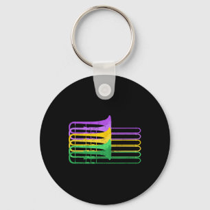 Porte-clés Mardi Gras Br Trombone Marching Orchestra