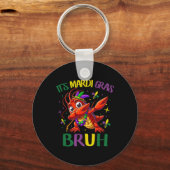 Porte-clés Mardi Gras Bruh (Recto)