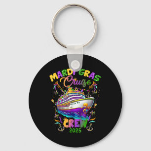 Porte-clés Mardi Gras Carnival Cruise 2025 Cruising Mask Ship