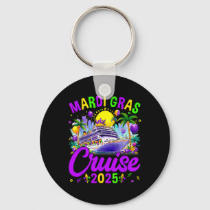 Porte-clés Mardi Gras Carnival Cruise 2025 Family Cruising