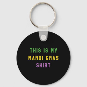 Porte-clés Mardi Gras Funny Party Cadeau unique de la Nouvell