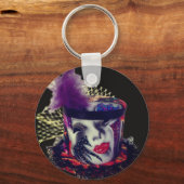 Porte-clés Mardi Gras Mask Colourful (Verso)