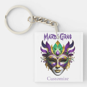 Porte-clés Mardi Gras Masque Thunder_Cove