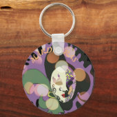 Porte-clés Mardi Gras Masque Vénitien version 2 (Verso)