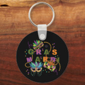 Porte-clés Mardi Gras Moderne (Recto)