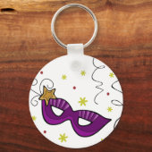 Porte-clés Mardi Gras Porte - clé du masque oculaire (Recto)
