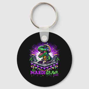 Porte-clés Mardi Grawr Trex Dino Dj Costume Toddler Garçon En