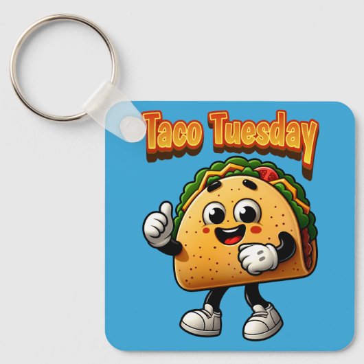 Porte-clés Mardi Taco (Recto)