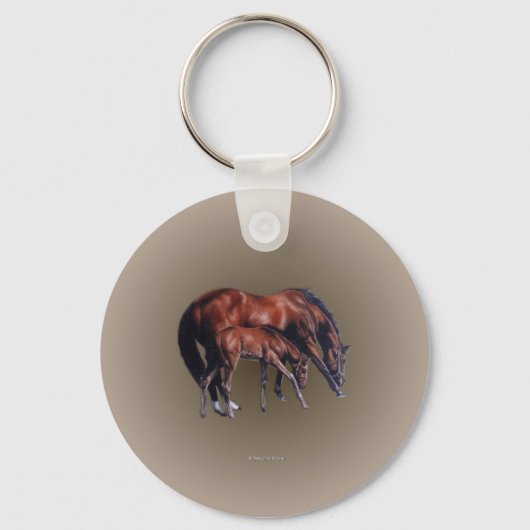 Porte-clés mare_foal_rnd_ornament (Recto)