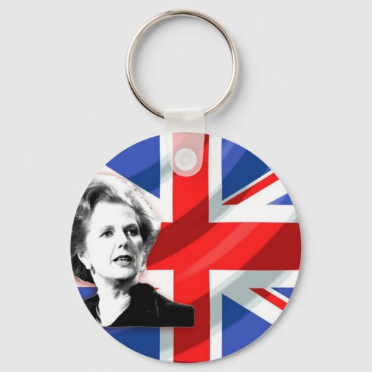 Porte-clés Margaret Thatcher Union Jack (Recto)