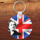 Porte-clés Margaret Thatcher Union Jack (Recto)