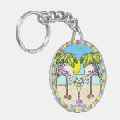 Porte-clés Margarita Flamant (Devant gauche)