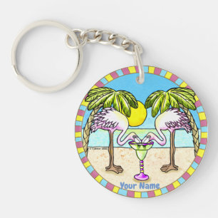 Porte-clés Margarita Flamant