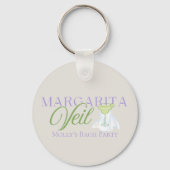 Porte-clés Margarita Veil - Fun Bachelorette Party (Recto)