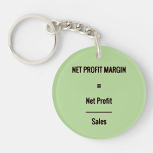 Porte-clés "Marge nette de profit"