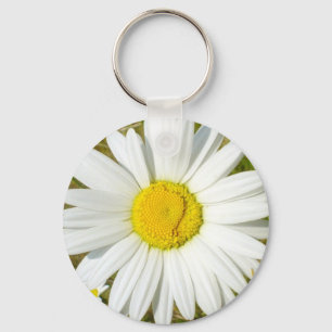 Porte-clés Marguerite blanche
