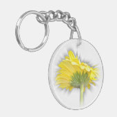 Porte-clés marguerite jaune (Devant gauche)