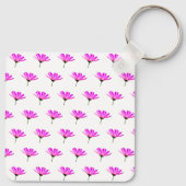 Porte-clés Marguerite rose (Dos)