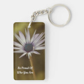Porte-clés Marguerite simple seul se tenant (Dos)