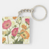 Porte-clés Marguerites colorées (Dos)