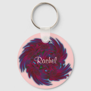 Porte-clés Marguerites en tourbillon