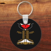 Porte-clés Mariachi Charro Costume Mexicain Pour Cinco De May (Recto)