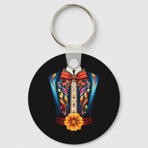 Porte-clés Mariachi Charro Costume Mexicain Pour Cinco De May