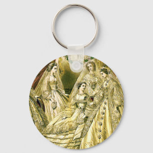 Porte-clés Mariage Antique de la Mariée