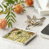 Porte-clés Mariage antique de mariée vintage (Côté)