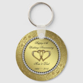 Porte-clés Mariage classique Porte - clé d'anniversaire (Recto)