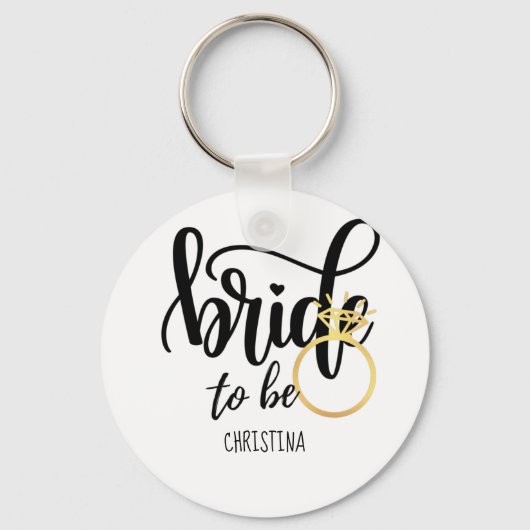 Porte-clés Mariage de future mariée Enterrement de vie de jeu (Recto)