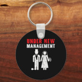 Porte-clés Mariage De Mariée Et De Salle De Mariage De Jour J (Recto)